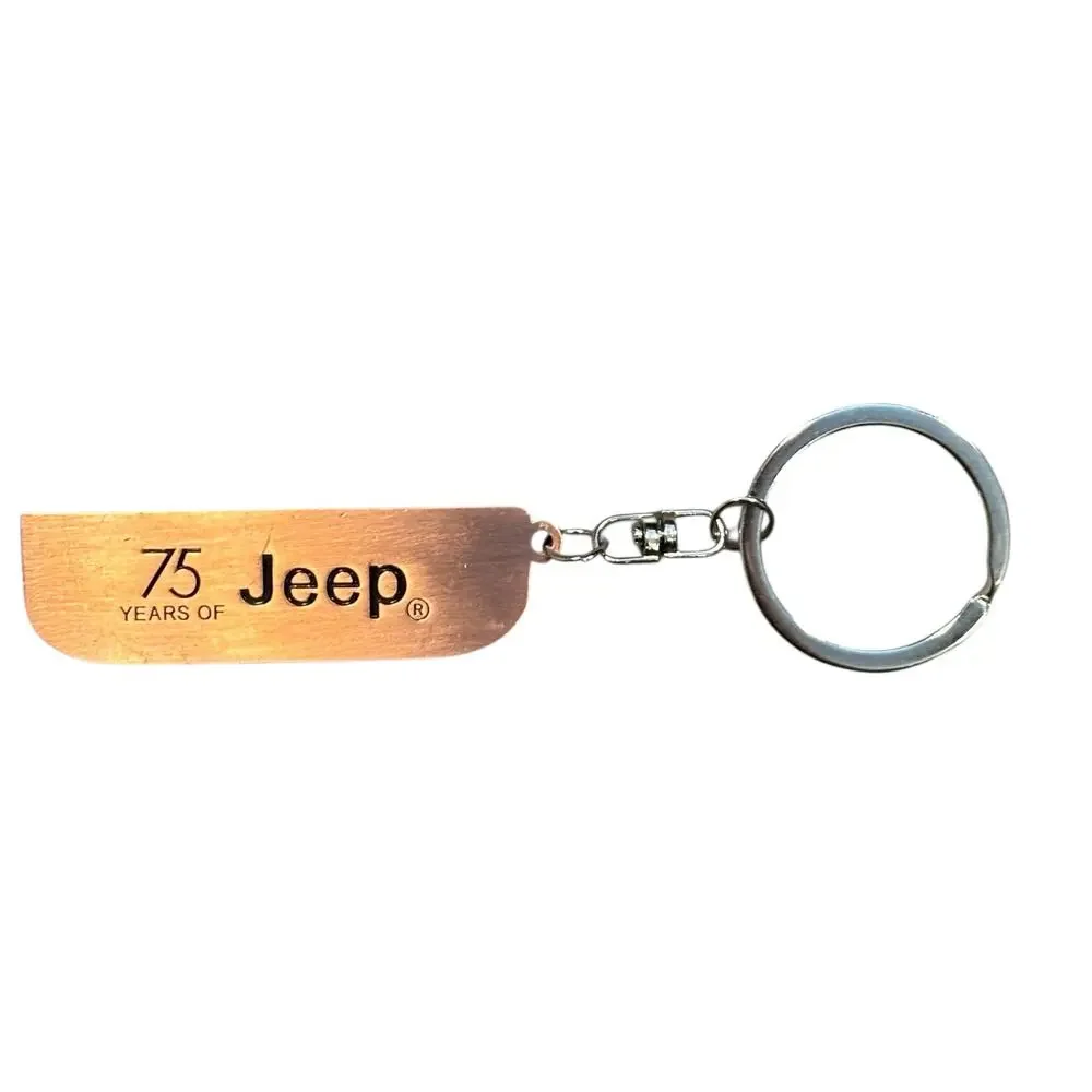 JEEP 75th Anniversary 75 Years 1941 Copper Keychain
